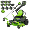 Greenworks 60V 42” Cordless Electric CrossoverZ Zero Turn Riding Mower