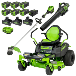 Greenworks 60V 42” Cordless Electric CrossoverZ Zero Turn Riding Mower